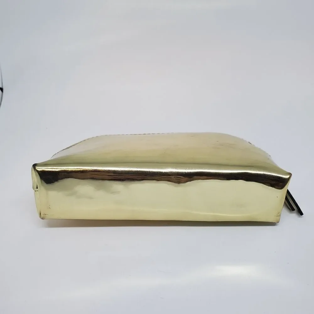 Victoria's Secret Gold Cosmetic Bag